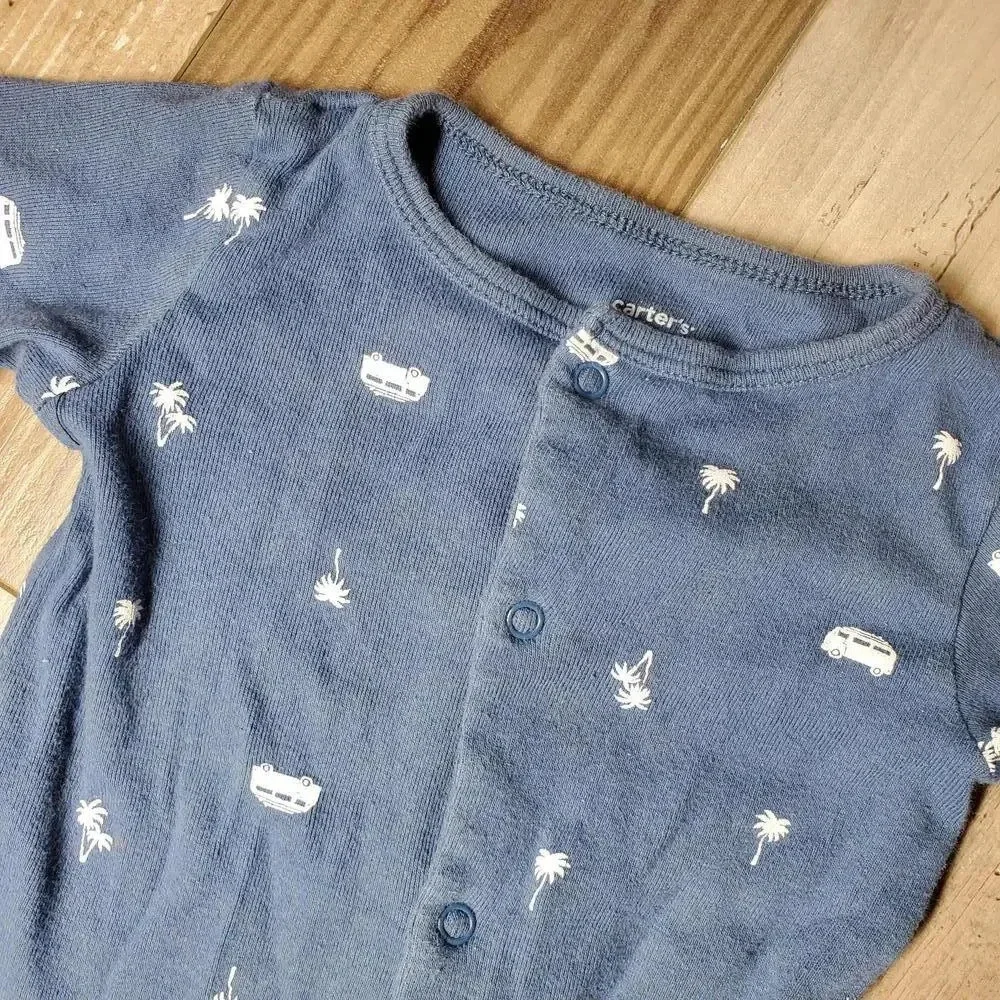 Carter's 9m Baby Boy Pajama Sleepwear Bundle 100% Cotton